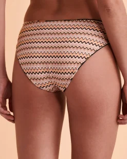 ALOHA SUBLIMITY Reversible High Leg Bikini Bottom*Women Bikini Bottoms
