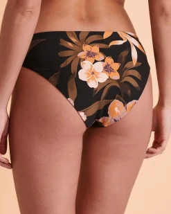 ALOHA SUBLIMITY Reversible High Leg Bikini Bottom*Women Bikini Bottoms