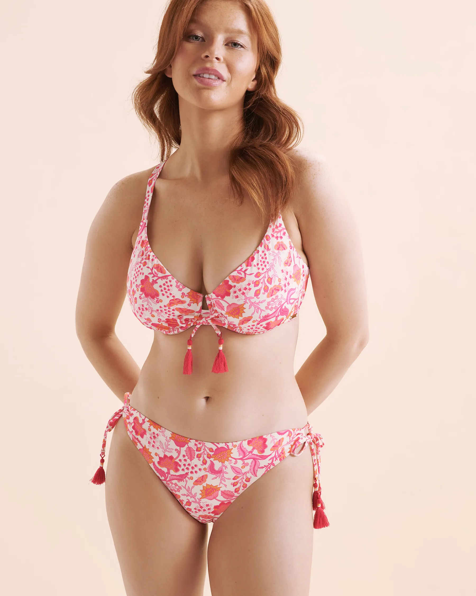 MY BIKINI STORY Boho Low Rise Cheeky Bikini Bottom*Women Bikini Bottoms
