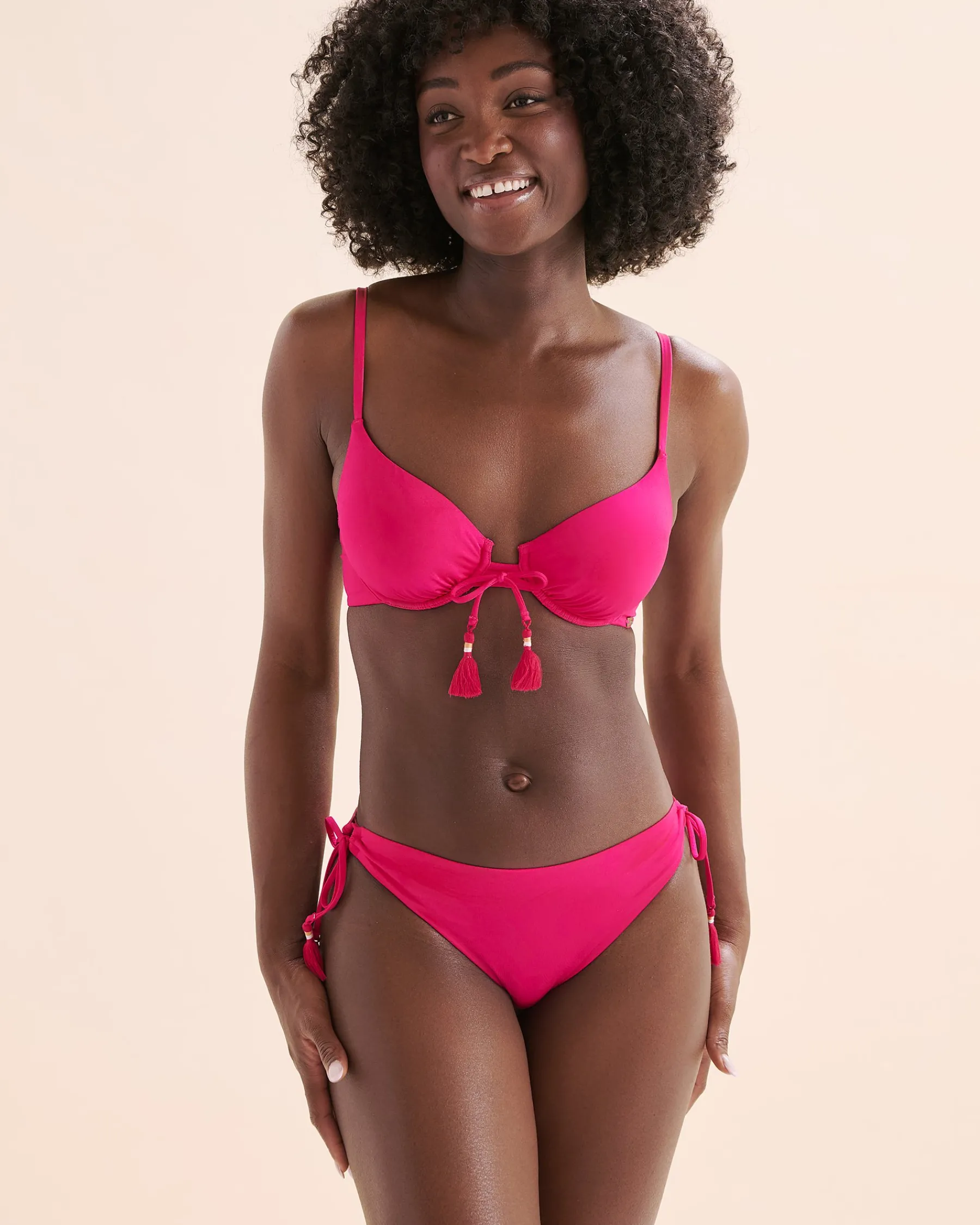 MY BIKINI STORY Boho Plunge Bikini Top*Women Bikini Tops