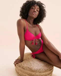 MY BIKINI STORY Boho Plunge Bikini Top*Women Bikini Tops