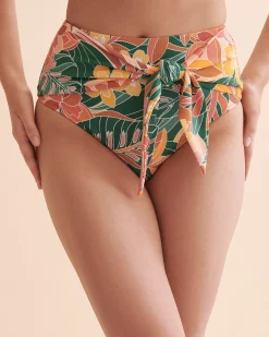 Brazilian Soul High Waist Bikini Bottom*Women Bikini Bottoms