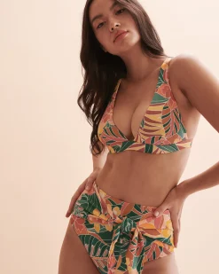 Brazilian Soul High Waist Bikini Bottom*Women Bikini Bottoms