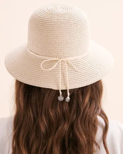 SARAJANE Bucket Hat with Seashell Charm*Women Hats