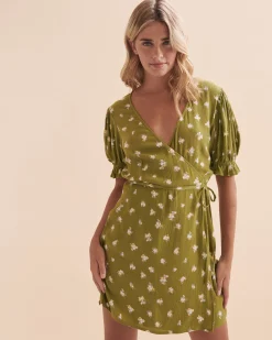 Chiquita Mini Wrap Dress*Women Dresses