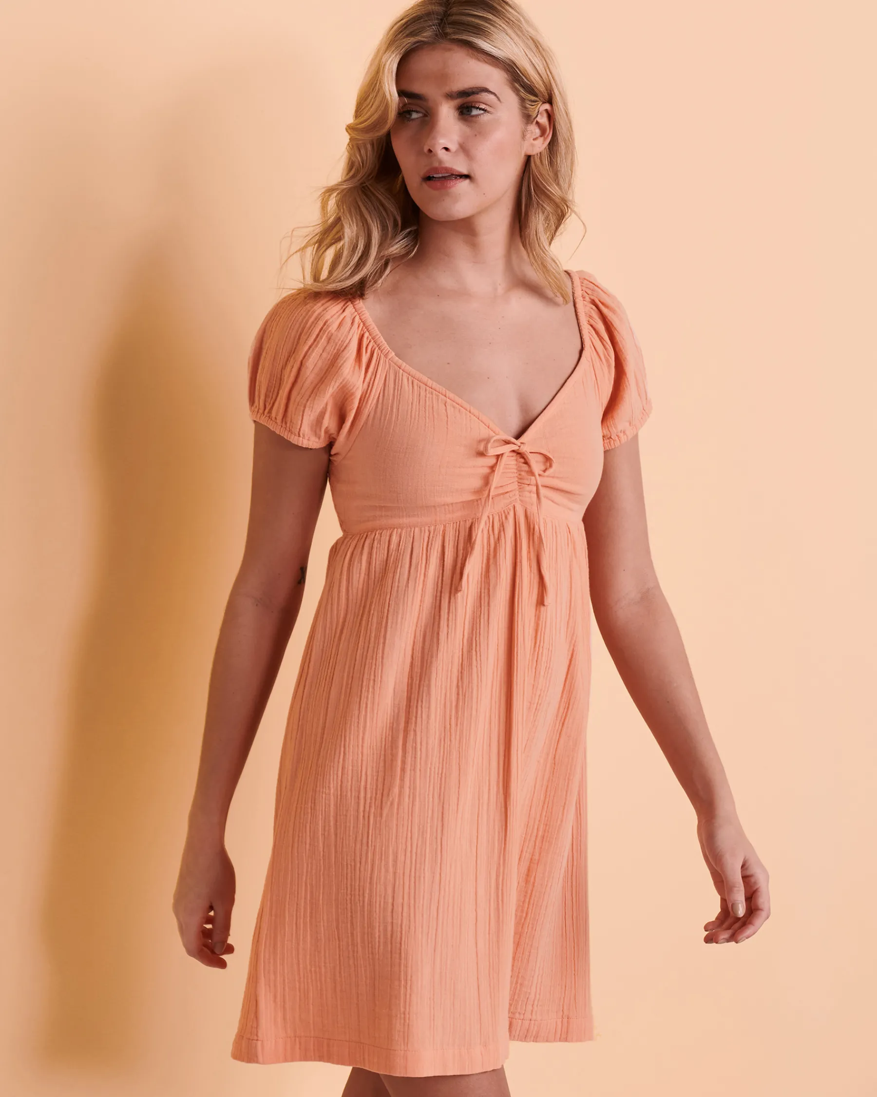CLEARWATER COVE Short Sleeve Dress*Women Dresses