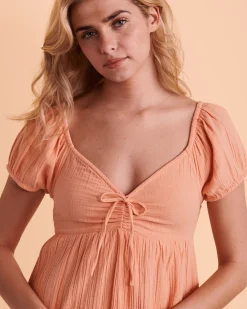 CLEARWATER COVE Short Sleeve Dress*Women Dresses