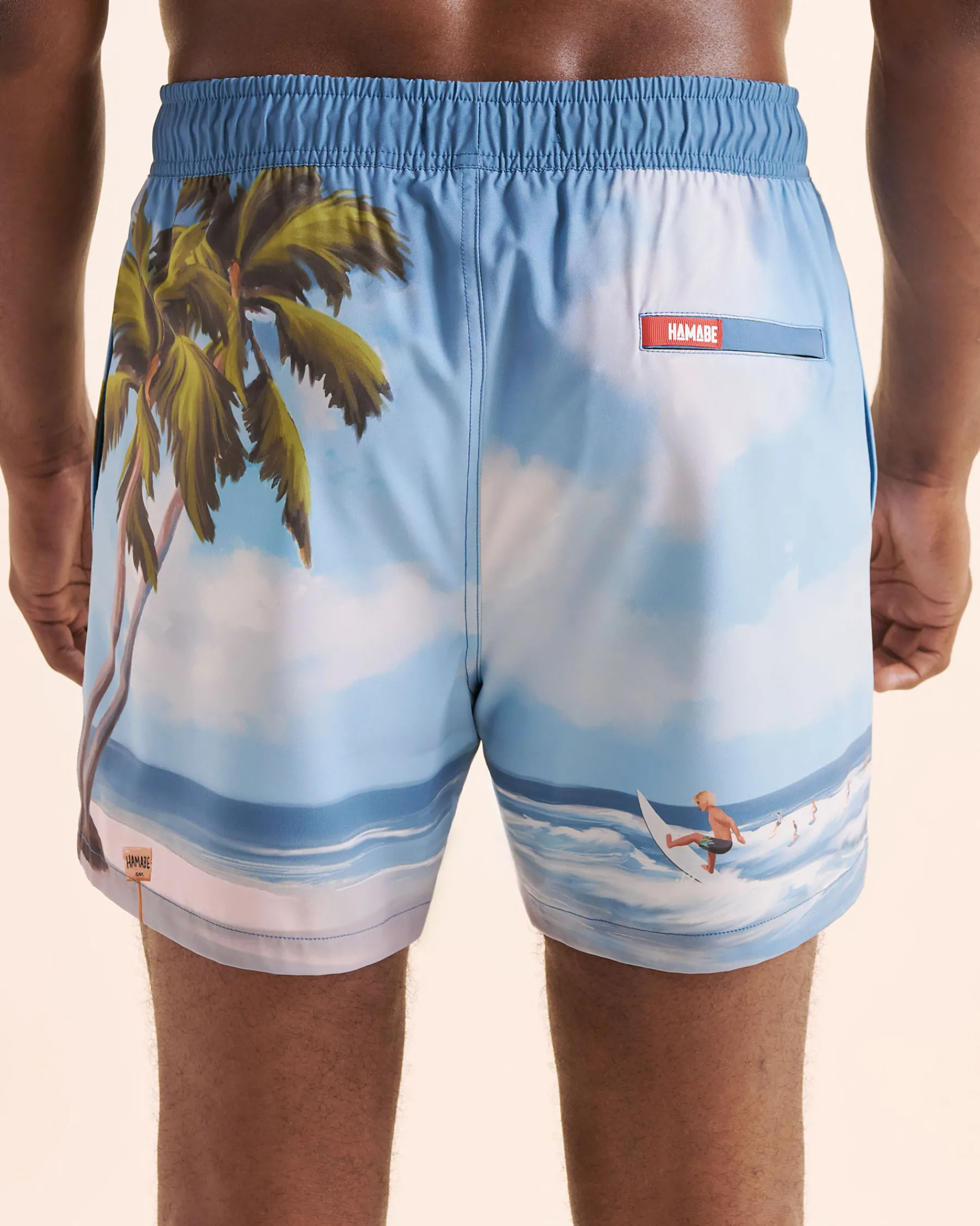 HAMABE Compression Liner Volley Swimsuit* Volley Shorts