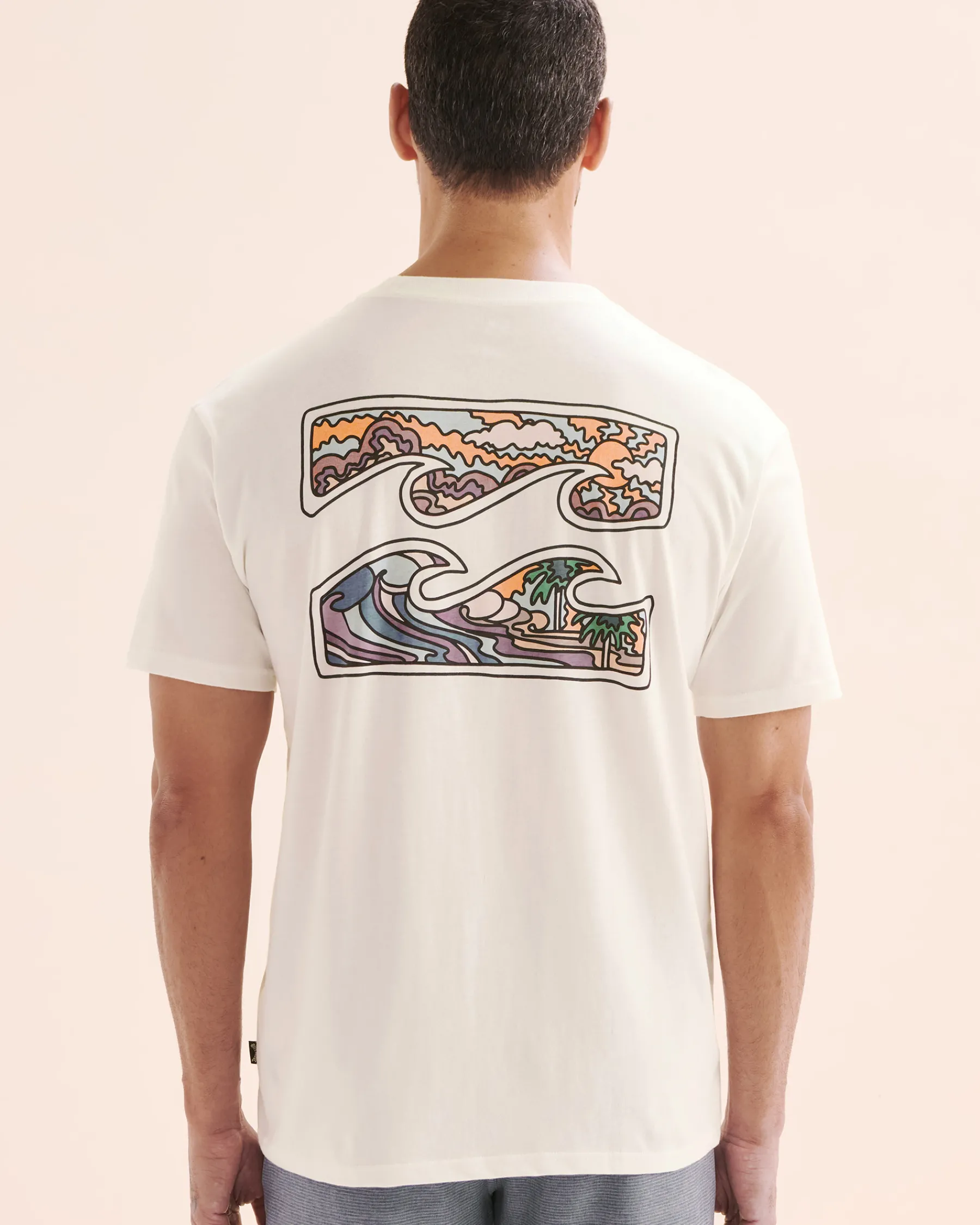 Crayon Wave Premium Short Sleeve T-shirt* Tees & Tanks