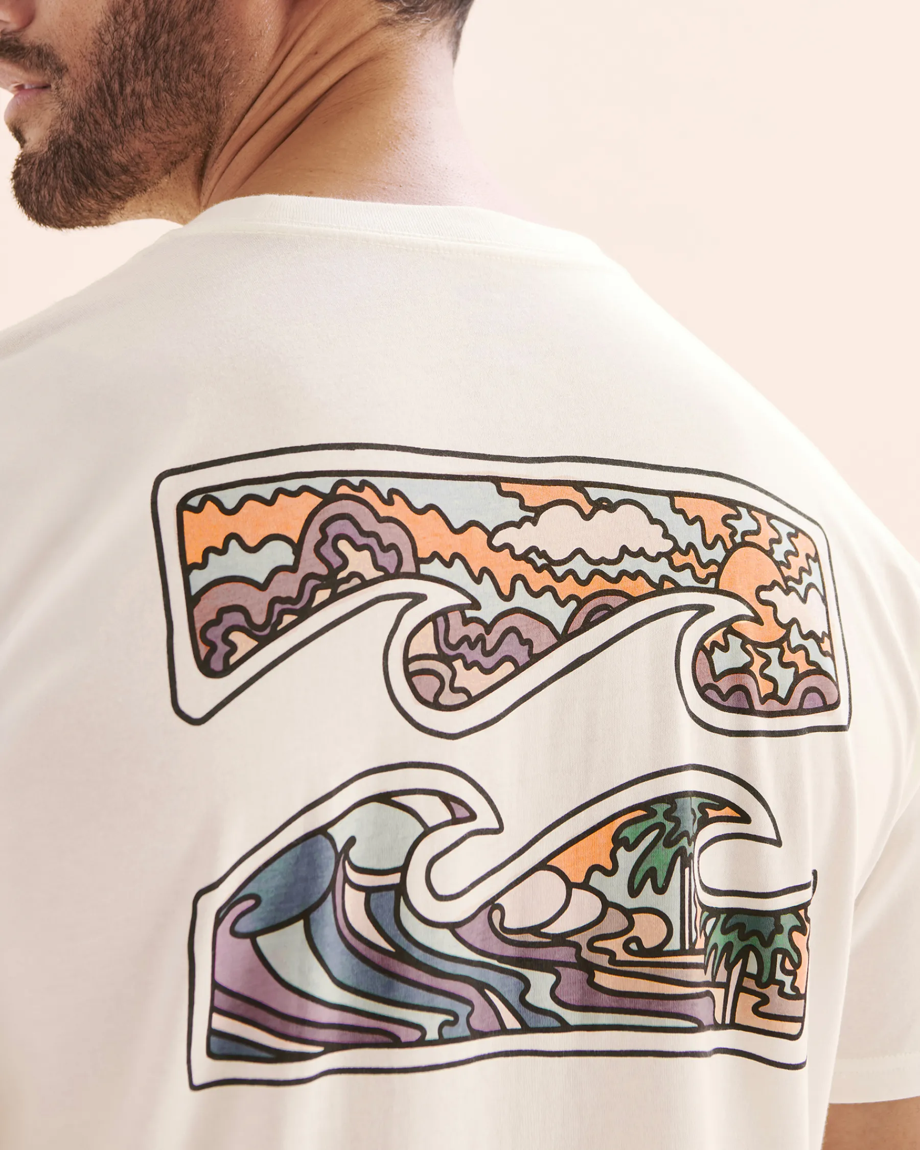 Crayon Wave Premium Short Sleeve T-shirt* Tees & Tanks