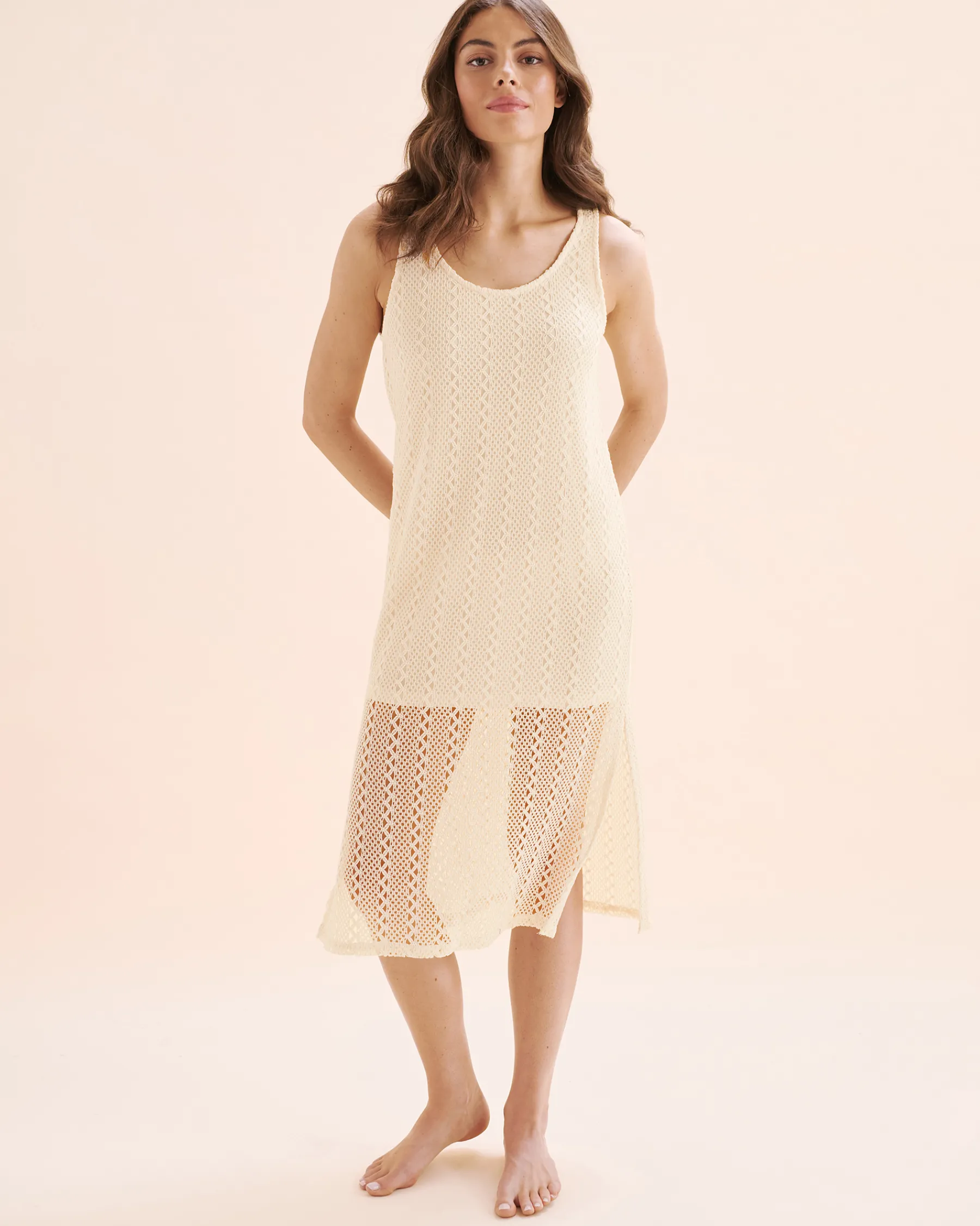 TURQUOISE COUTURE Crochet Dress*Women Dresses