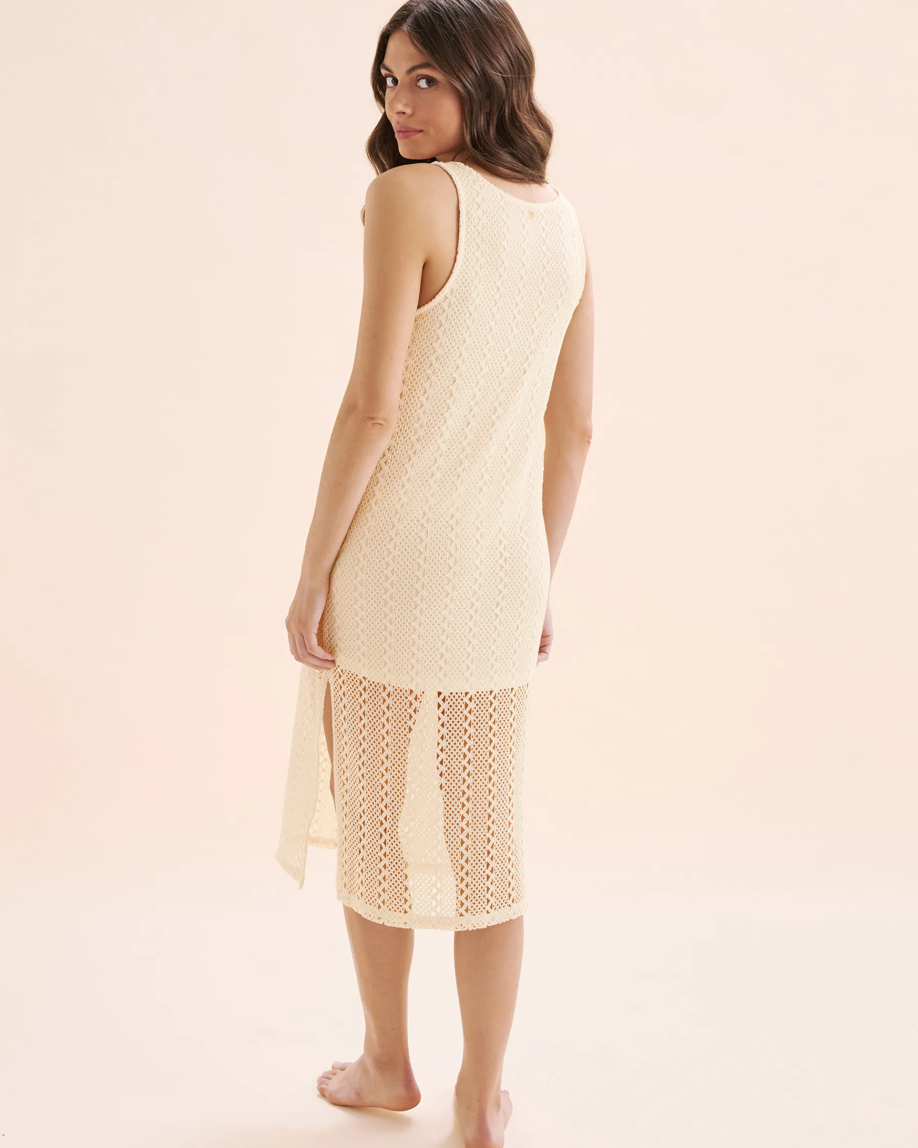 TURQUOISE COUTURE Crochet Dress*Women Dresses