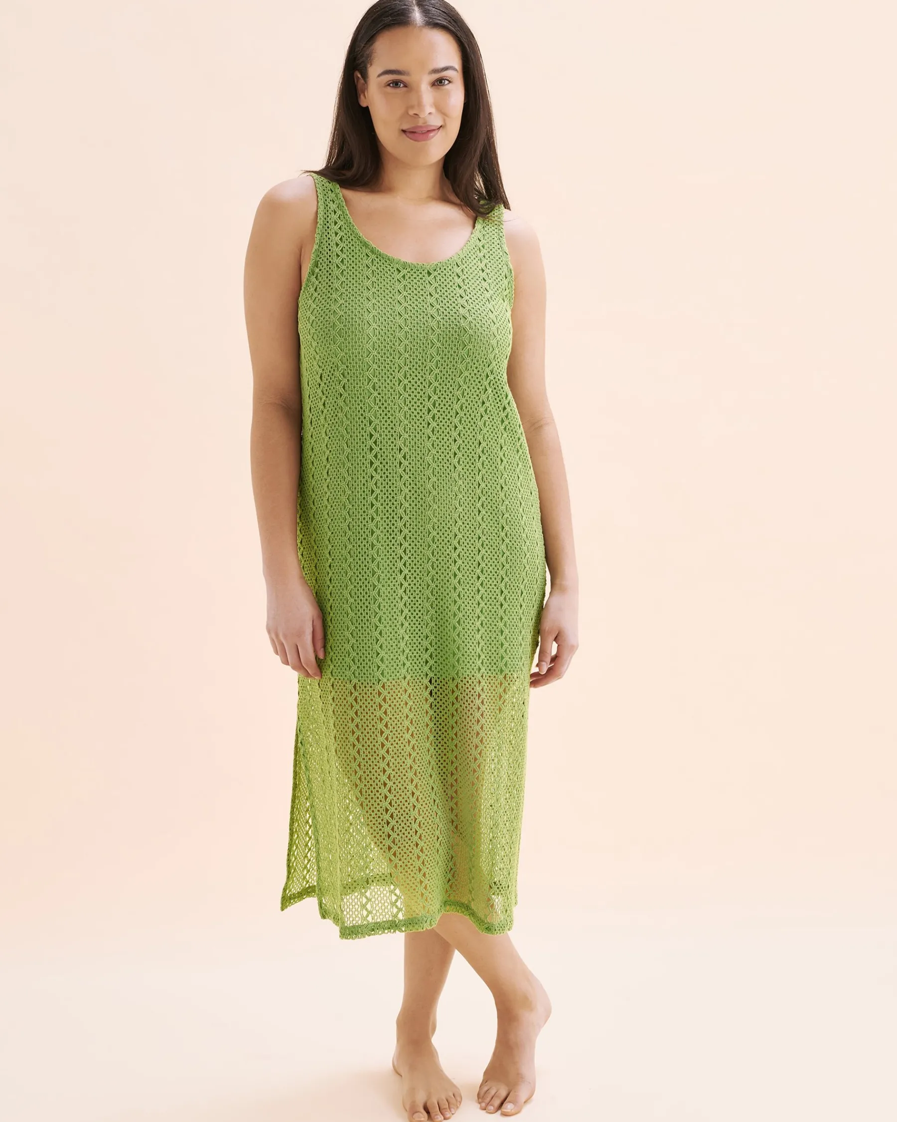 TURQUOISE COUTURE Crochet Dress*Women Dresses
