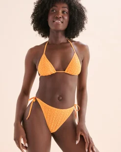 ROXY Crochet Side Tie Cheeky Bikini Bottom*Women Bikini Bottoms