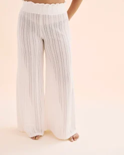 OFF THE BEACH Crochet Wide Leg Pants*Women Pants