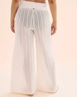 OFF THE BEACH Crochet Wide Leg Pants*Women Pants