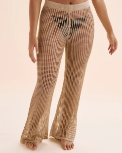 Crochet Wide Leg Pants*Women Pants