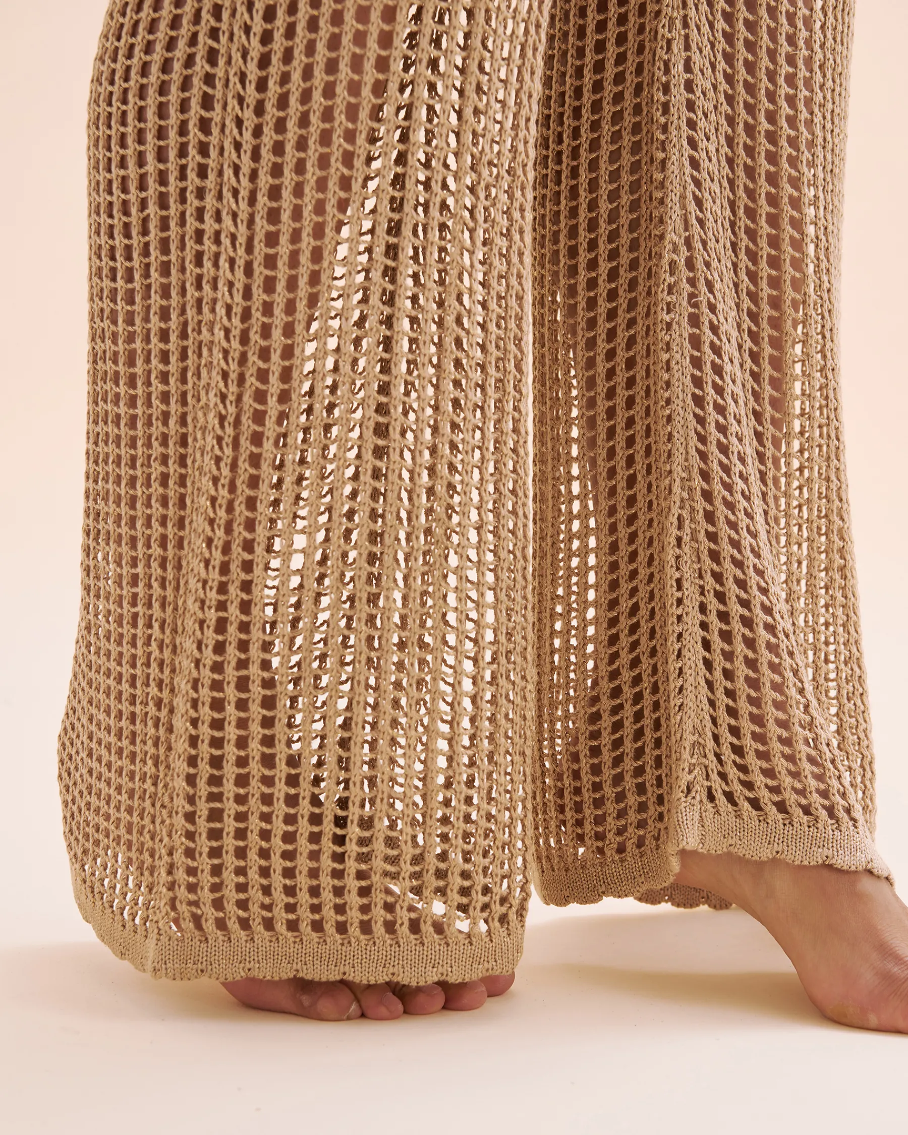 Crochet Wide Leg Pants*Women Pants