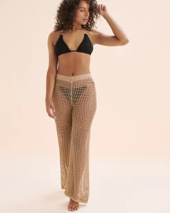 Crochet Wide Leg Pants*Women Pants