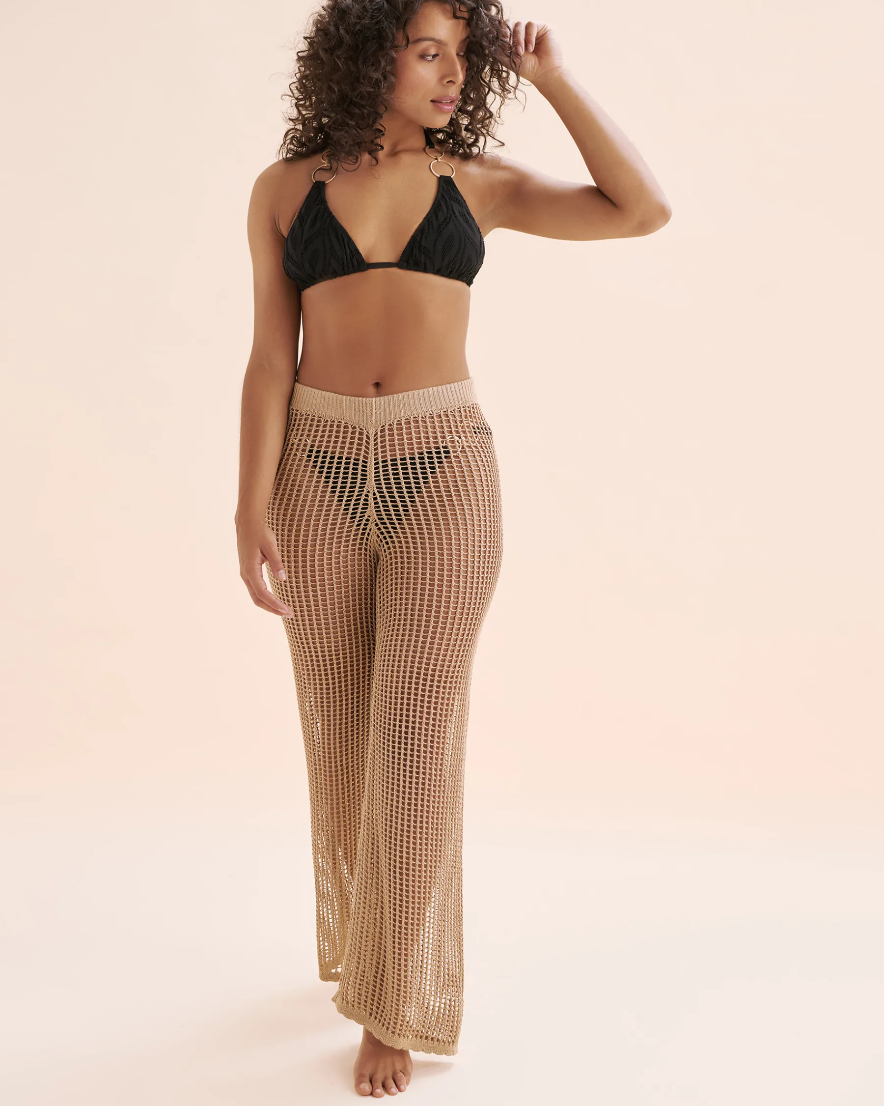Crochet Wide Leg Pants*Women Pants