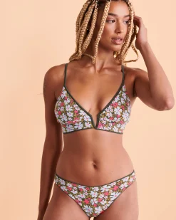 CROCODILE High Leg Bikini Bottom*Women Bikini Bottoms