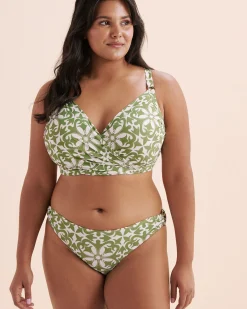 D Cup Plunge Bikini Top*Women D Cup & Up|Bikini Tops