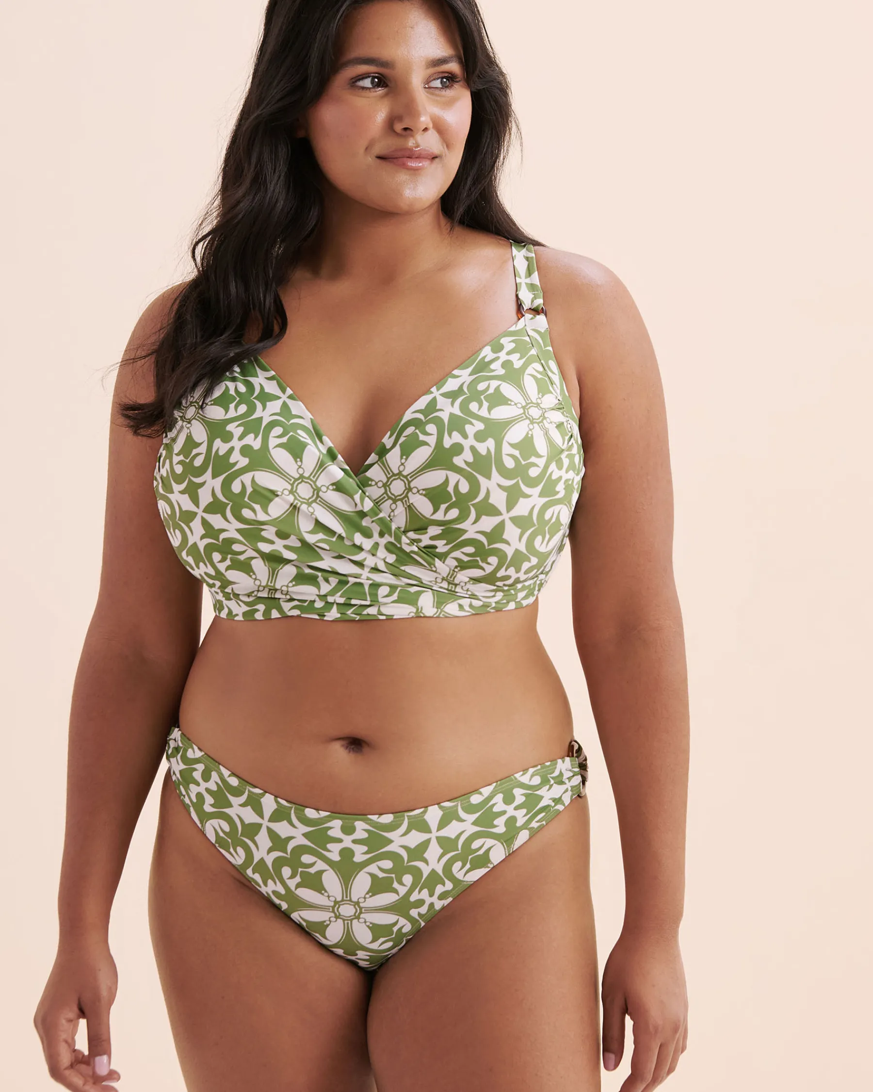 D Cup Plunge Bikini Top*Women D Cup & Up|Bikini Tops