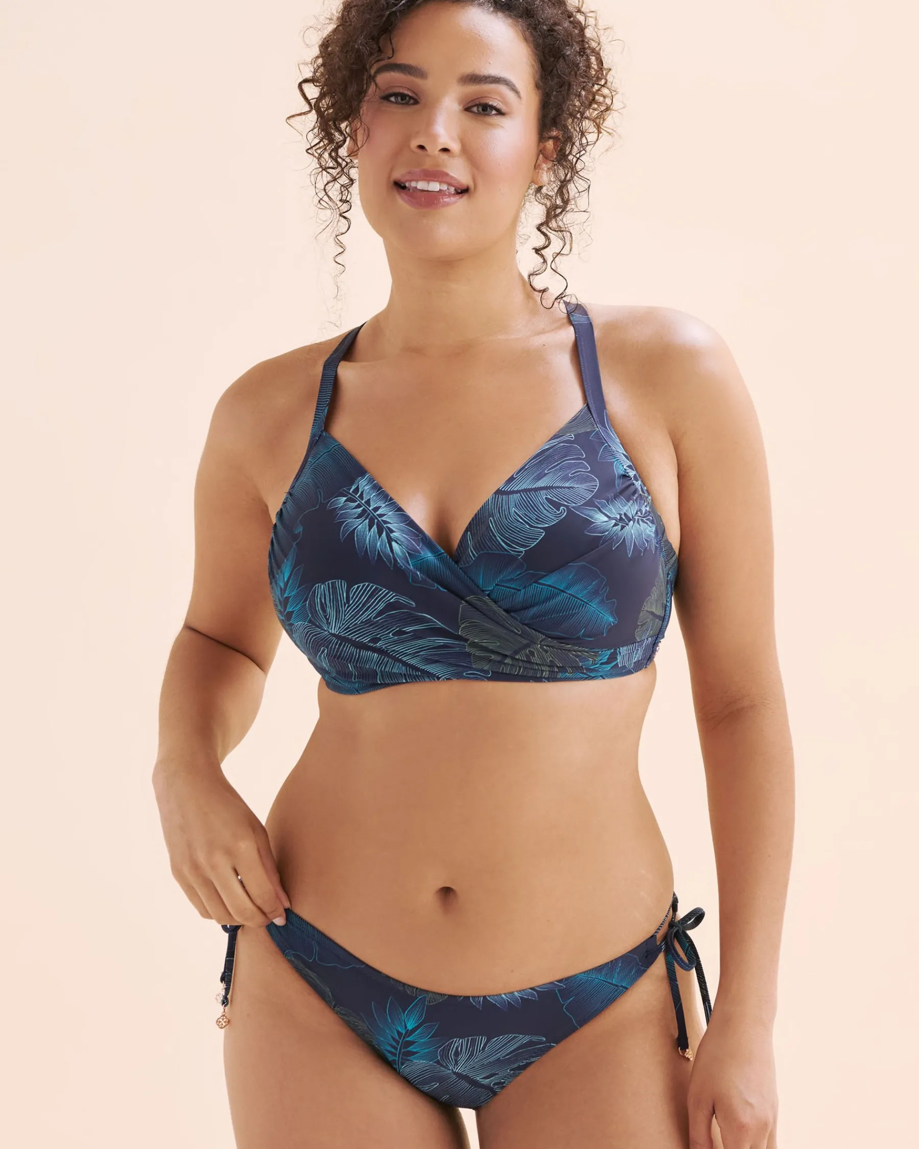 D Cup Plunge Bikini Top*Women D Cup & Up|Bikini Tops