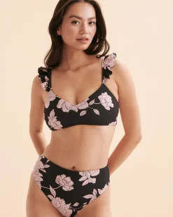 High Waist Cheeky Bikini Bottom*Women Bikini Bottoms
