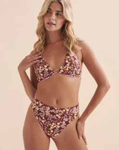Field Of Dreams High Waist Thong Bikini Bottom*Women Bikini Bottoms