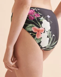 Floral Fantasy Judy Hipster Bikini Bottom*Women Bikini Bottoms