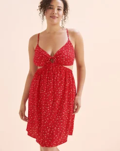 Floral Short Dress*Women Dresses
