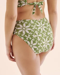 TURQUOISE COUTURE High Rise Bikini Bottom*Women Bikini Bottoms