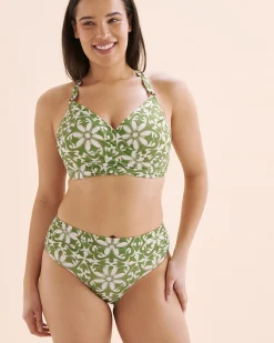 TURQUOISE COUTURE High Rise Bikini Bottom*Women Bikini Bottoms