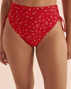 High Rise Cheeky Bikini Bottom*Women Bikini Bottoms