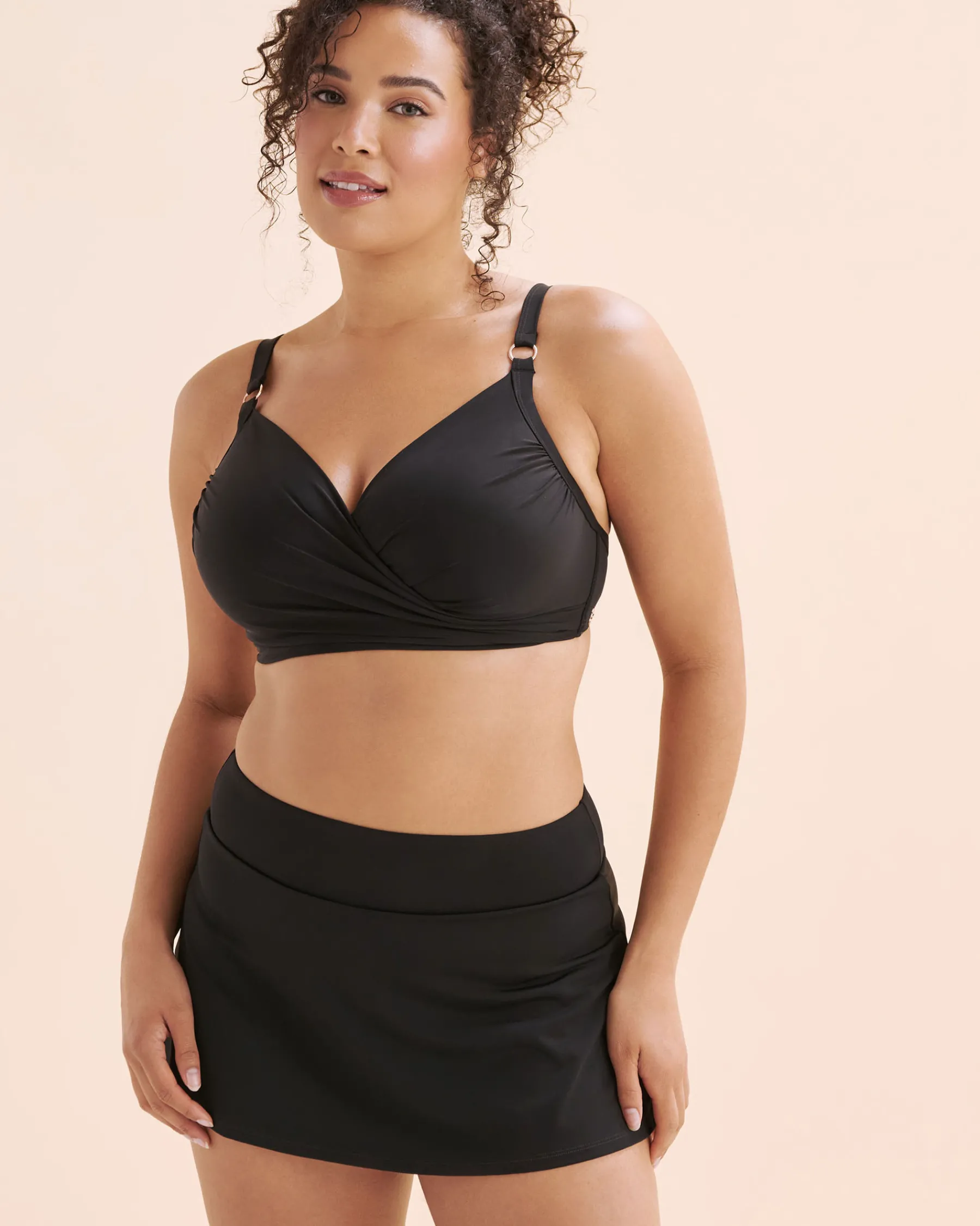 High-Rise Skirt Bikini Bottom*Women Bikini Bottoms