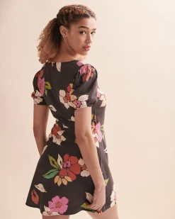 Hot Tropics Mini Wrap Dress*Women Dresses