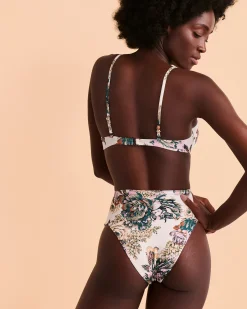 JACOBEAN Plunge Bikini Top*Women Bikini Tops