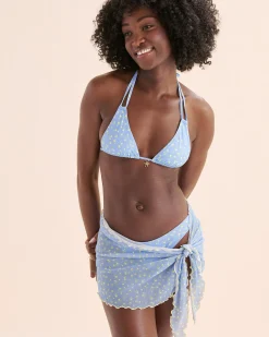 Lemon Bloom Mesh Sarong*Women Skirts And Sarongs|Kimonos & Cover Ups
