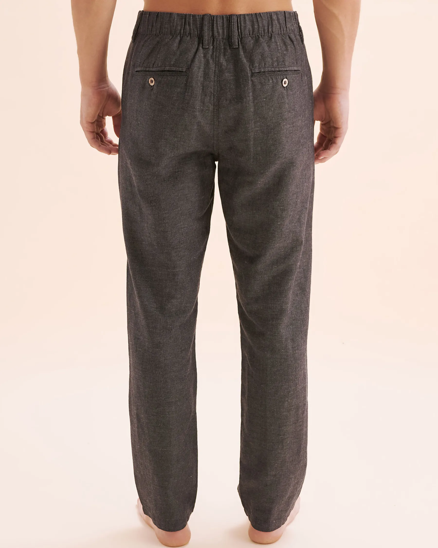 PUBLIC BEACH Linen Blend Pants* Pants