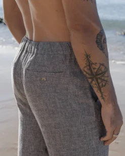Linen Blend Pants* Pants
