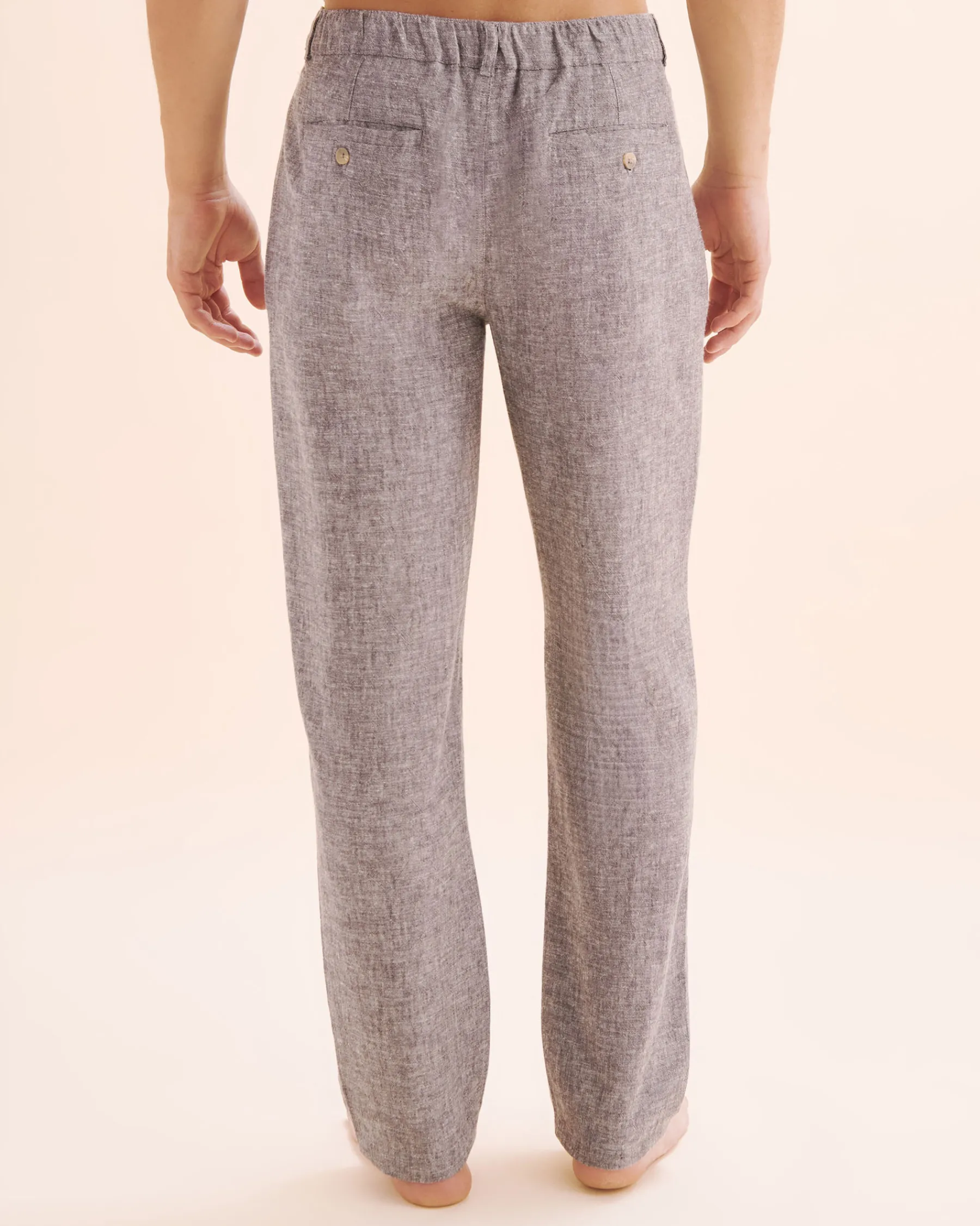 Linen Blend Pants* Pants