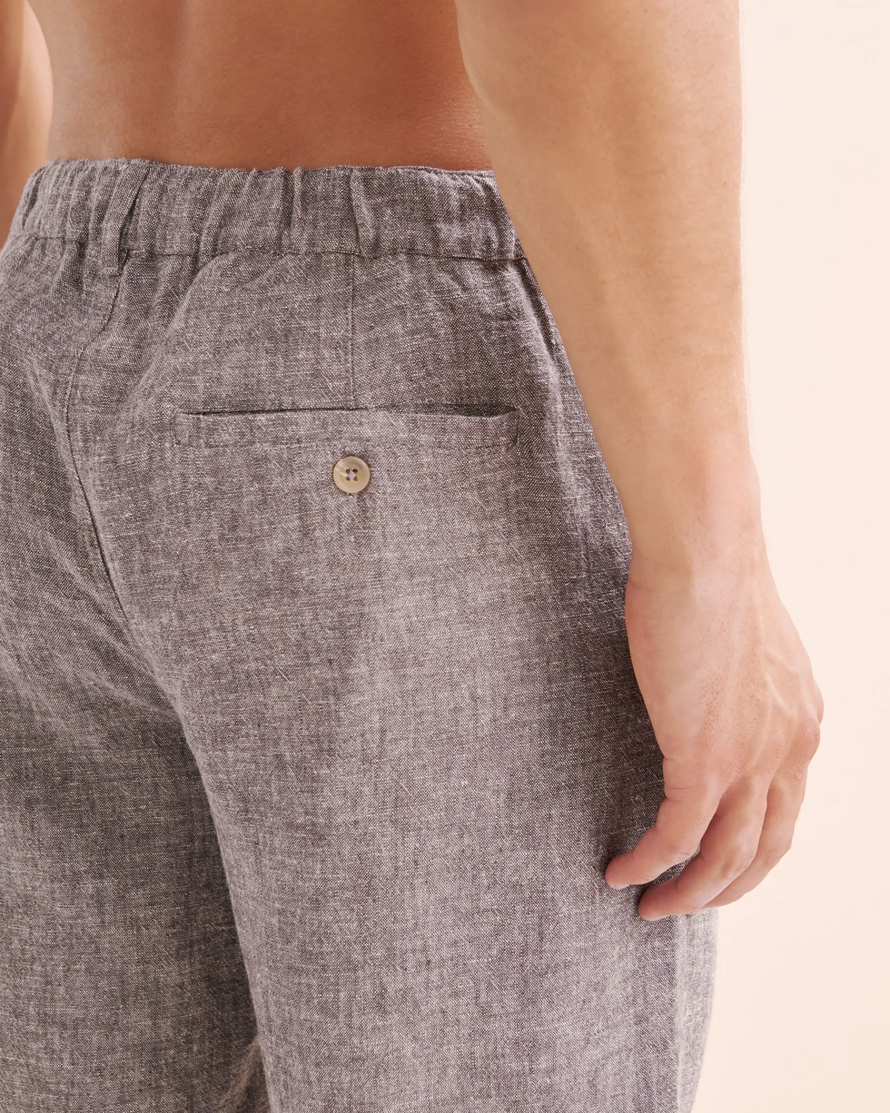 Linen Blend Shorts* Pants|Shorts