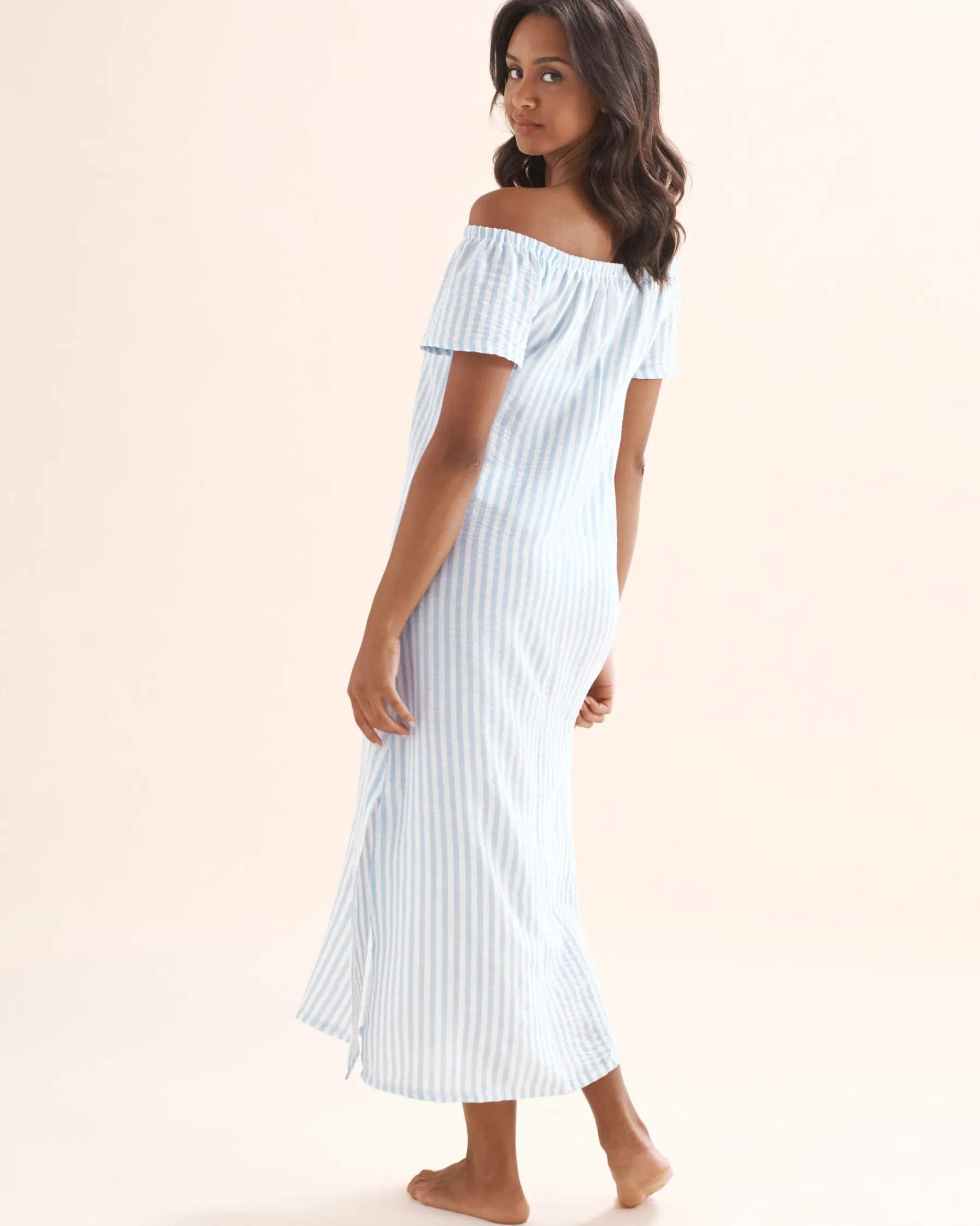 Linen Like Dress*Women Dresses