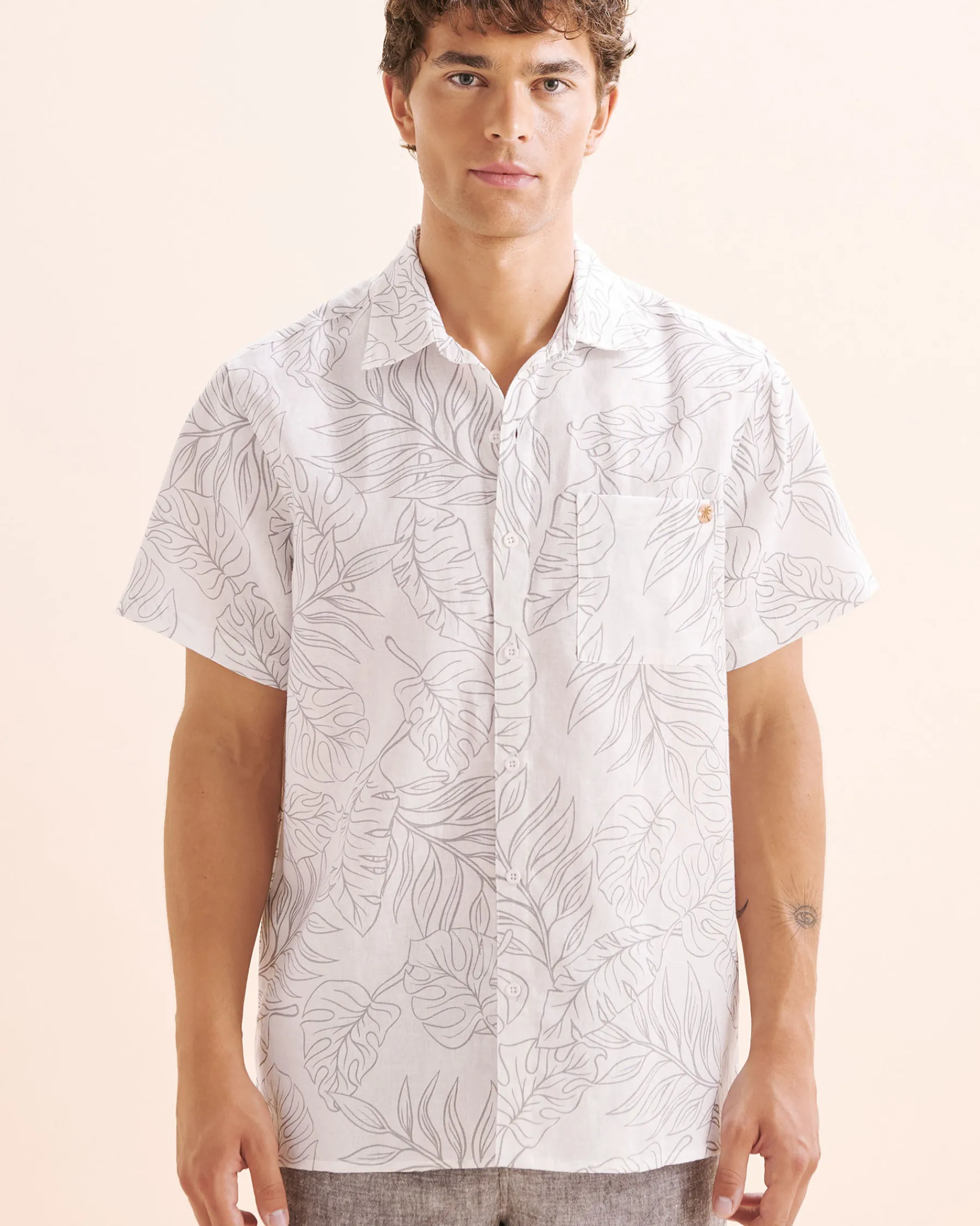 Linen Short Sleeves Shirt* Shirt