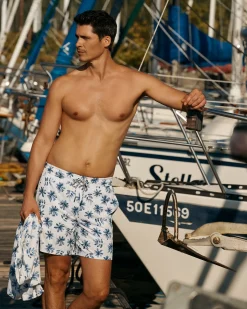 SHORELINE SEVEN Long Liner Volley Swimsuit* Volley Shorts