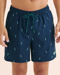 SHORELINE SEVEN Long Liner Volley Swimsuit* Volley Shorts