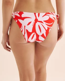 COSTA DEL REY Low Rise Side Tie Brazilian Bikini Bottom*Women Bikini Bottoms