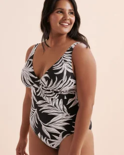 Mesh One-Piece Swimsuit*Women One-Piece