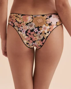 Mystic Floral Cheeky Hipster Bikini Bottom*Women Bikini Bottoms